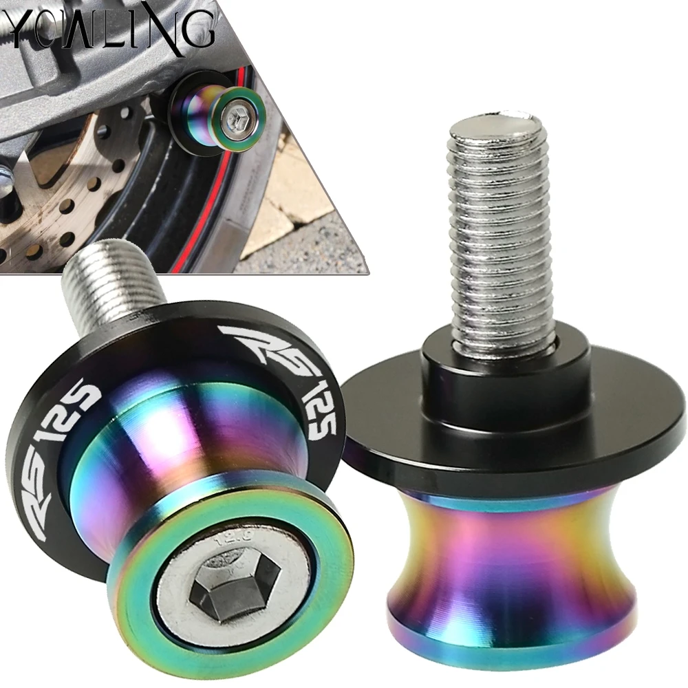 

M8 Swingarm Stand Screws Motorcycle Swing Arm Spools Sliders FOR aprilia Rs125 1998 1999 2000 2001 2002 2003 2004 2005 2006 2007