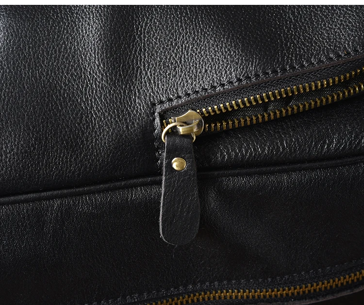Мужской рюкзак из натуральной кожи, модная мужская сумка на плечо для ноутбука, сумки для путешествий и бизнеса, вместительные черные кожаные рюкзаки