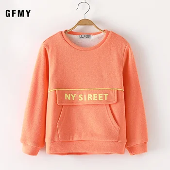 

2019 Autumn Children Cotton Long Sleeve Plus velvet Sweatshirt Casual Plus velvet Boy Clothing Fashion O-Neck Kids Sweatshirts