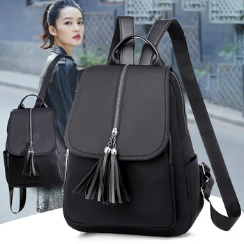 

New Oxford bag backpack female Korean fashion backpack outdoor travel waterproof student bag 2019