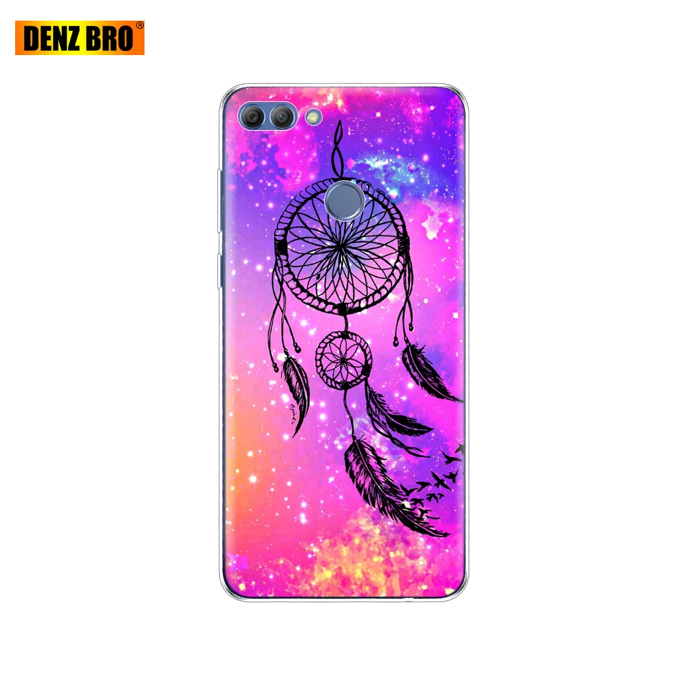 61949 Чехол для huawei P smart Enjoy 7 S, мягкий силиконовый чехол для телефона из ТПУ с полной защитой, прозрачный чехол-бампер - Цвет: 61949