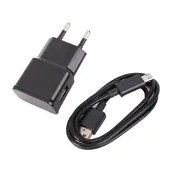 1 шт. зарядное устройство с вилкой ЕС + usb-кабель для зарядки дорожное быстрое зарядное устройство адаптер зарядное устройство для
