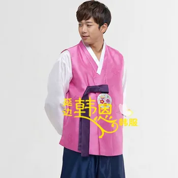 

South Korea Imported Fabrics Men's Korean Clothing Korean National Costumes Han En-han He-ns1004 Jacket Men Sweat Suit