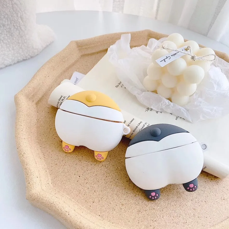 3D чехол для наушников для Airpods Pro Чехол силиконовые фрукты груша Мультяшные наушники/Earpods чехол для Apple Air pods Pro 3 чехол Брелок