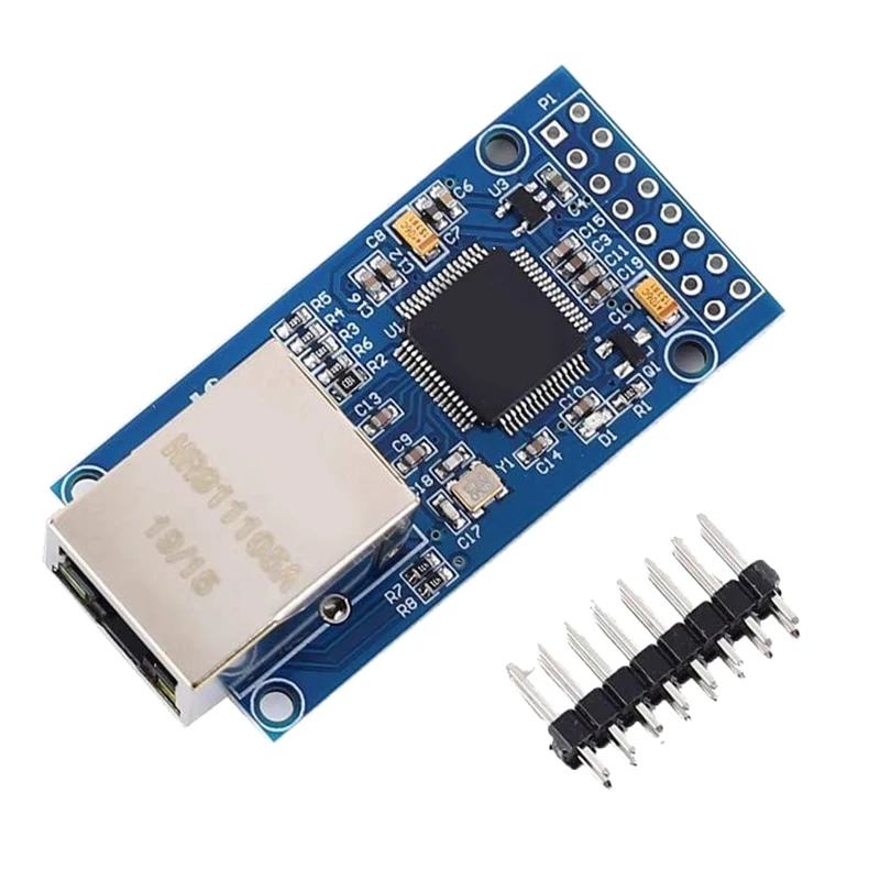 CH9121 Серийный порт Ethernet сетевой Модуль UART к RJ45 преобразователь DC 3 V 5V STM32 TCP/IP