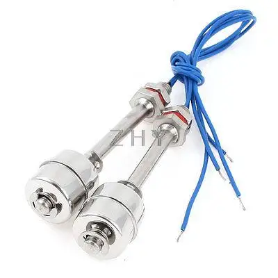 

2 x ZS10010 Liquid Water Level Sensor Vertical Floating Switches 100mm Length