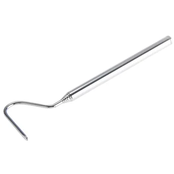 

68cm Multifunction With Hook Collapsible Reptile Grabber Hand Tool Stainless Steel For Catching Snake Tongs Catcher Retractable