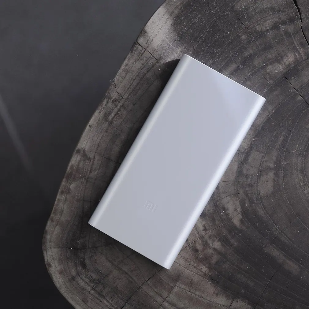 10000mAh Xiaomi Mi power Bank 2i внешний аккумулятор банка 18W Quick Charge power Bank 10000 PLM09ZM с двойным USB выходом для телефона