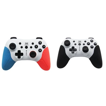 

Non-Slip Grip Pro Controller Wireless Bluetooth 6-Axis Turbo Dual Vibration Gamepad for Nintend Switch/PS3/PC/Android