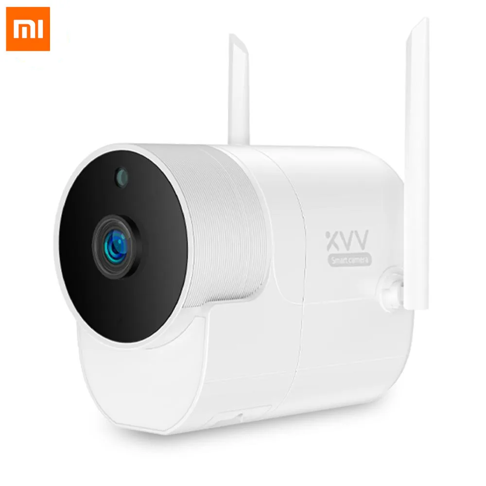 Оригинальная Xiaomi Mijia Xiaovv панорамная камера наблюдения беспроводная wifi камера ночного видения высокой четкости работает с приложением Mijia