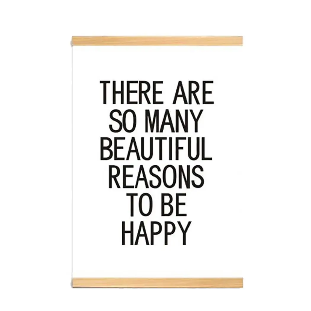 Fashion Framed Letter Pattern Decorative Paintings Wall Home, Hotel, Office Print Decoration As Picture Home Decoration