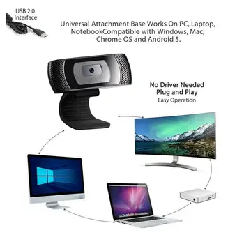 

2020New Hot 2K HD Auto Focus Webcam Built-in Microphone High-end Video Call Camera Computer Peripherals Web Camera For PC Laptop