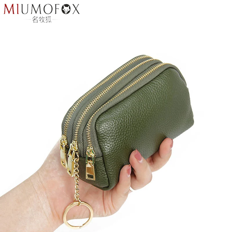 Promo Purse Mini Wallet Pocket Money-Bag Coin-Key-Holder Change-Pouch Zipper Genuine-Leather p6wRlbXM