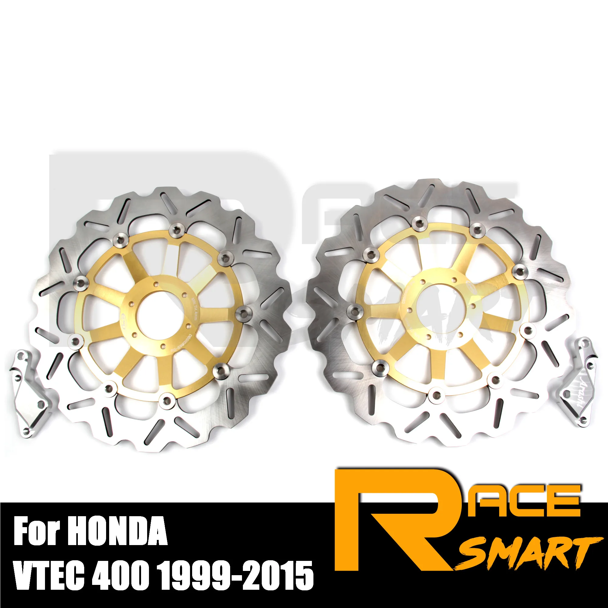 Мотоцикл с ЧПУ передние тормозные диски ротор для HONDA VTEC 400 1999 2015 2000 2001 2002 2003 2004 2005