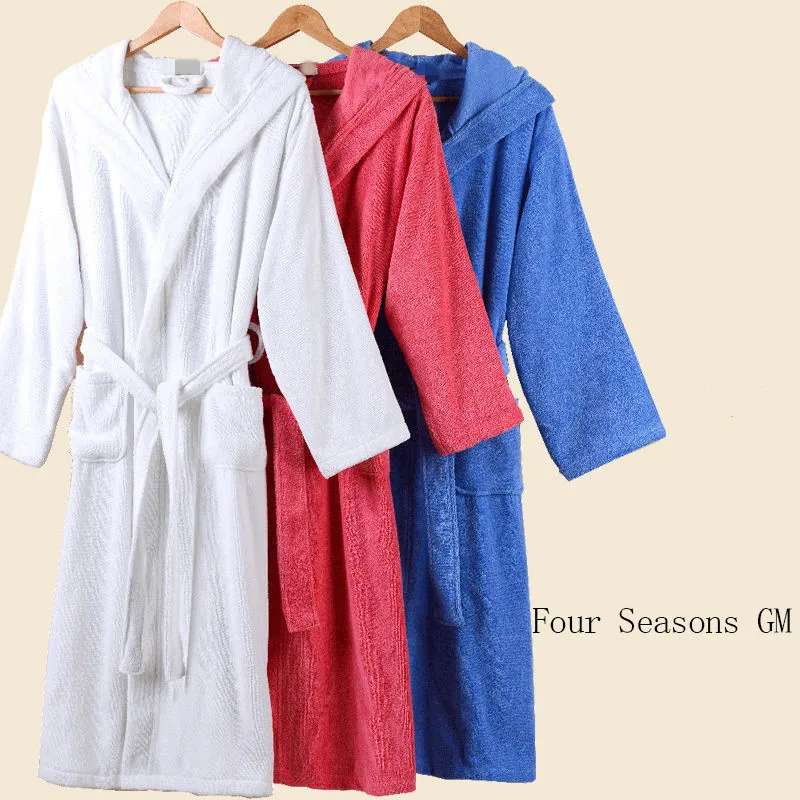 bathrobe towel with hood