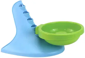 

Adjustable Height Ladder-typed Feeding Bowl Cervical Vertebra Protection Slow Feeder for Cats Dogs