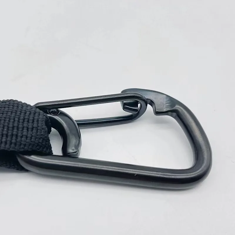 Dive Safety Tool Scuba Diving Anti-lost Spring Scalable 316 Stainless steel wire Lanyard Under Water Accessories diving lanyard