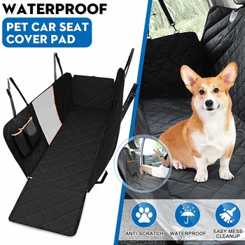 

Dog Car Seat Cover For Car Rear Back Seat Waterproof Pet Dog Travel Mat Pet Cat Dog Carrier Dog Car Hammock Cushion Protector