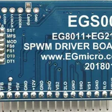 Push-pull квазирезонансный 1000 Вт Инвертор задний сценический привод платы EGS00" EG8011+ EG2126" модуль привода