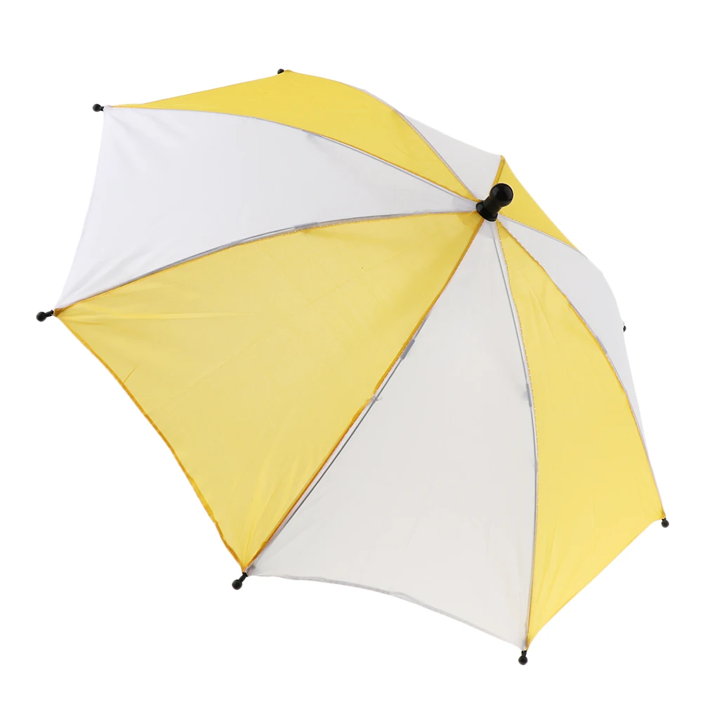 Yellow and White Волшебный зонтик трюк уличная сцена шоу комедии аксессуары, зонтик Волшебные трюки появляющиеся для детей - Цвет: Yellow and White