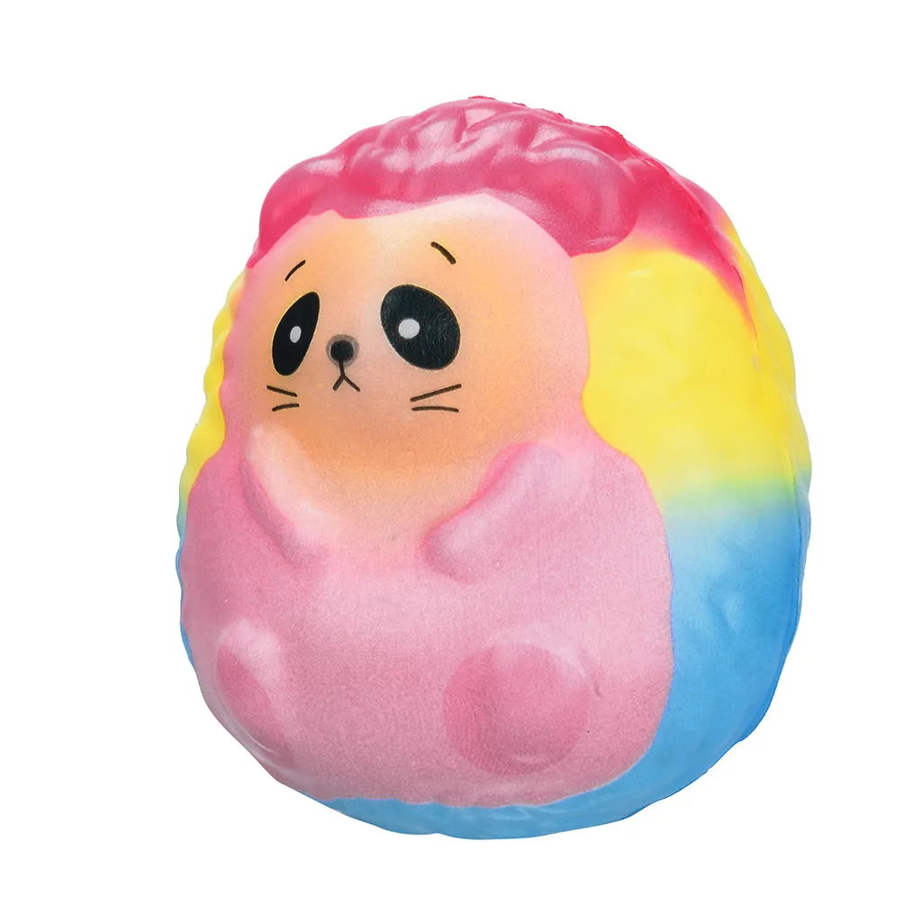 Милая мультяшная игрушка, детская игрушка, мягкая кавайная очаровательная игрушка ежик, медленно растущий крем, ароматические игрушки для снятия стресса, подарки, новое поступление