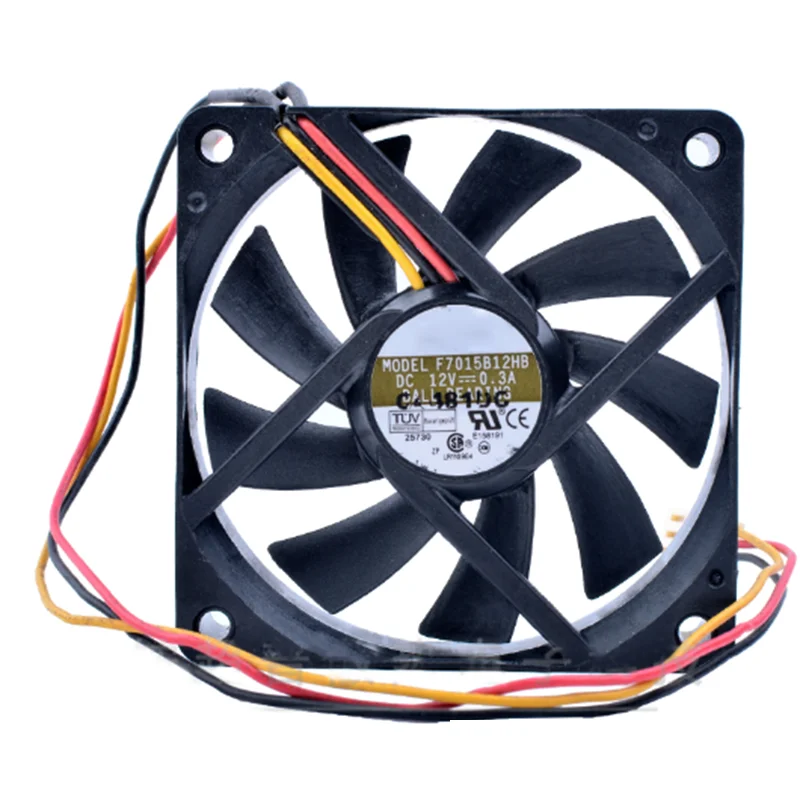 Processor Cooler For AVC F7015B12HB 70*70*15mm 12V 0.30A CPU Server Cooling Fan 4pin | Компьютеры и офис