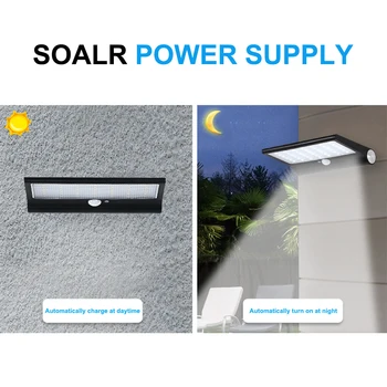 

Outdoor Lighting 42 LED Solar Wall Light Waterproof Outdoor Lamp LED Motion Sensor Exterior Light Street
