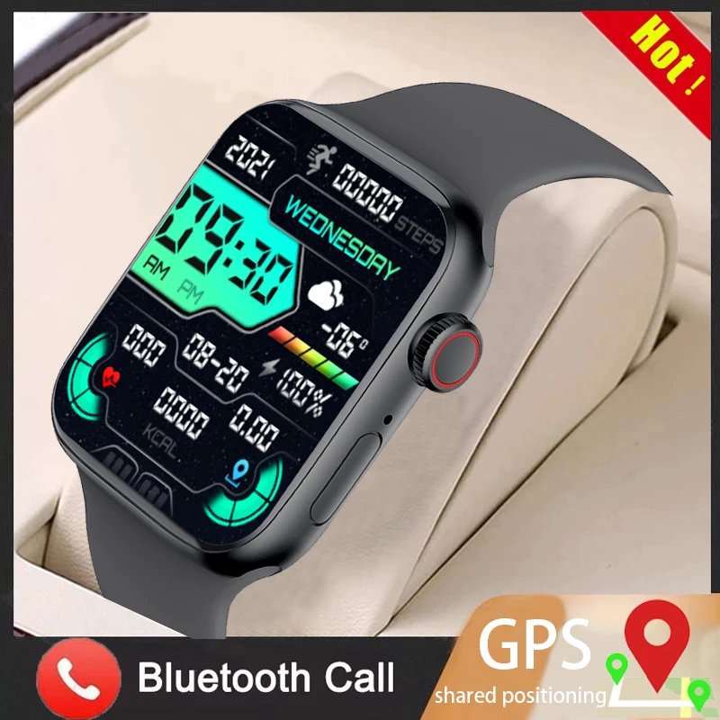 Смарт-часы для мужчин и женщин умные часы с HD экраном 7 пульсометром тонометром NFC