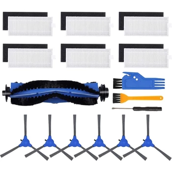 

16 Pcs Replacement Parts Accessories Kit for Eufy RoboVac 11S 30 Vacuum Filters Side Brushes Filter Roller Brush Guard