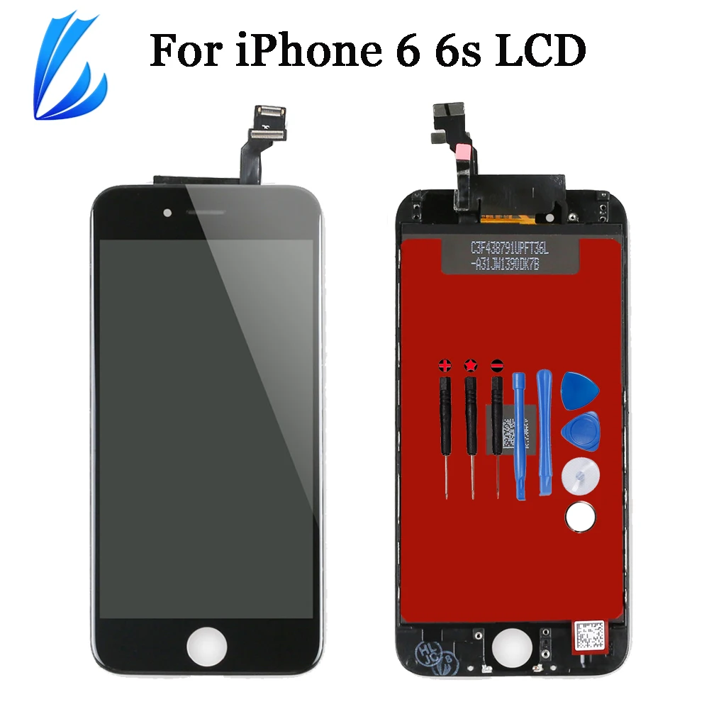 Pantalla LCD Замена для iPhone 6s 6g дисплей ЖК экран iPhone6 3D сенсорный дигитайзер полная