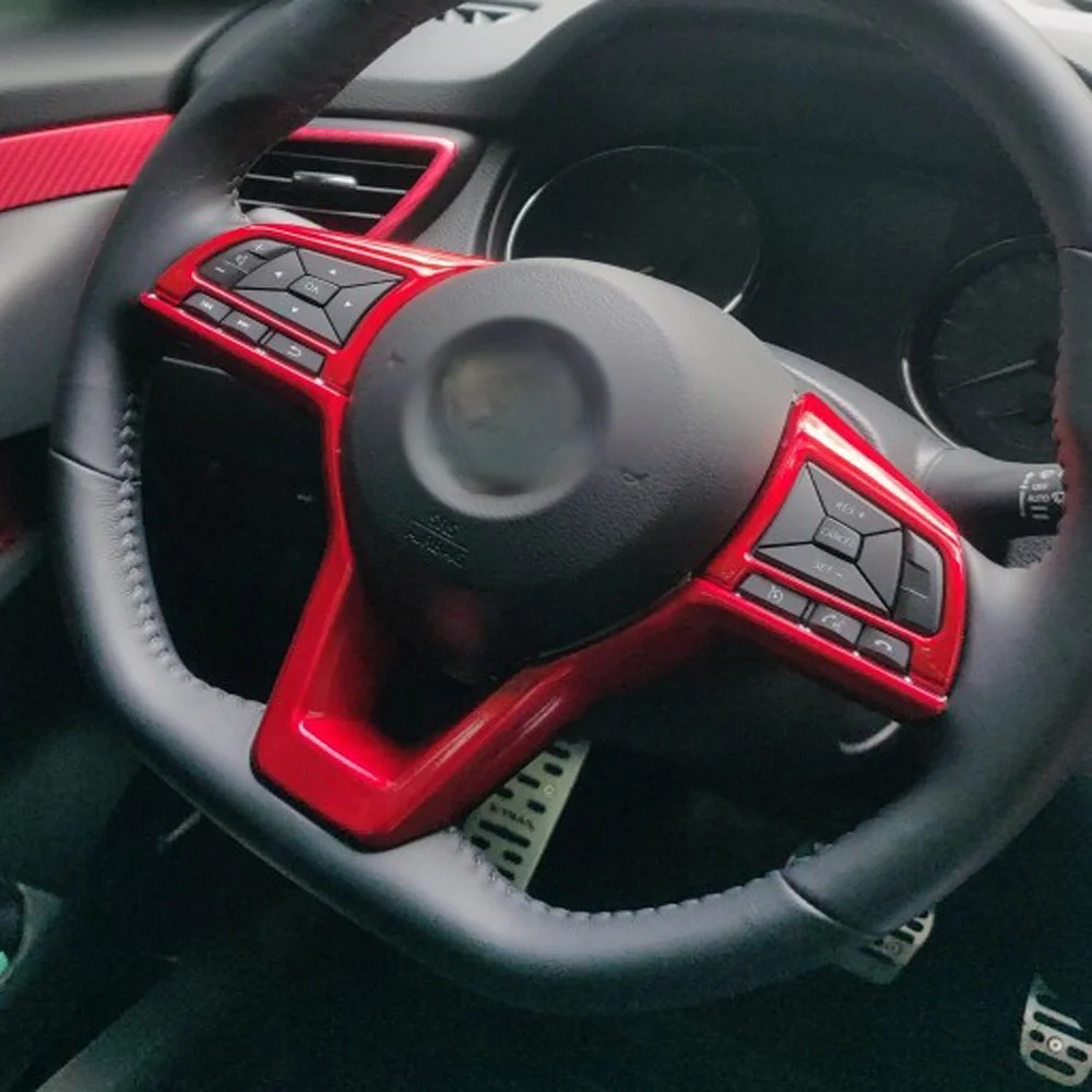 Кнопка рулевого колеса для Nissan Qashqai J11 2017 2018 2019 2020 ABS из углеродного волокна