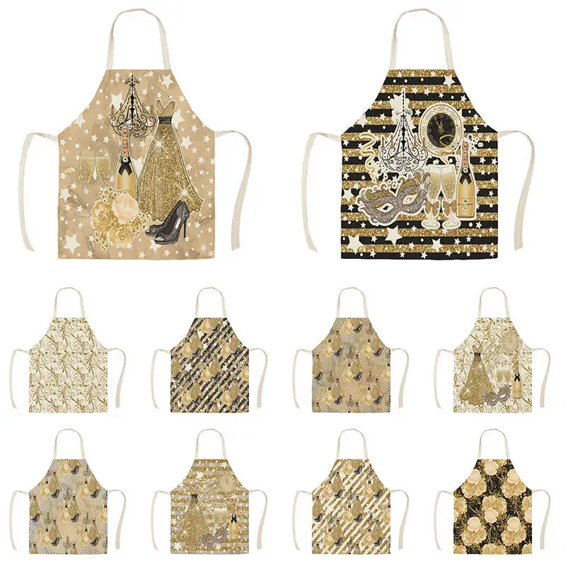 Фартуки женские из хлопка и льна на высоком каблуке | Дом сад