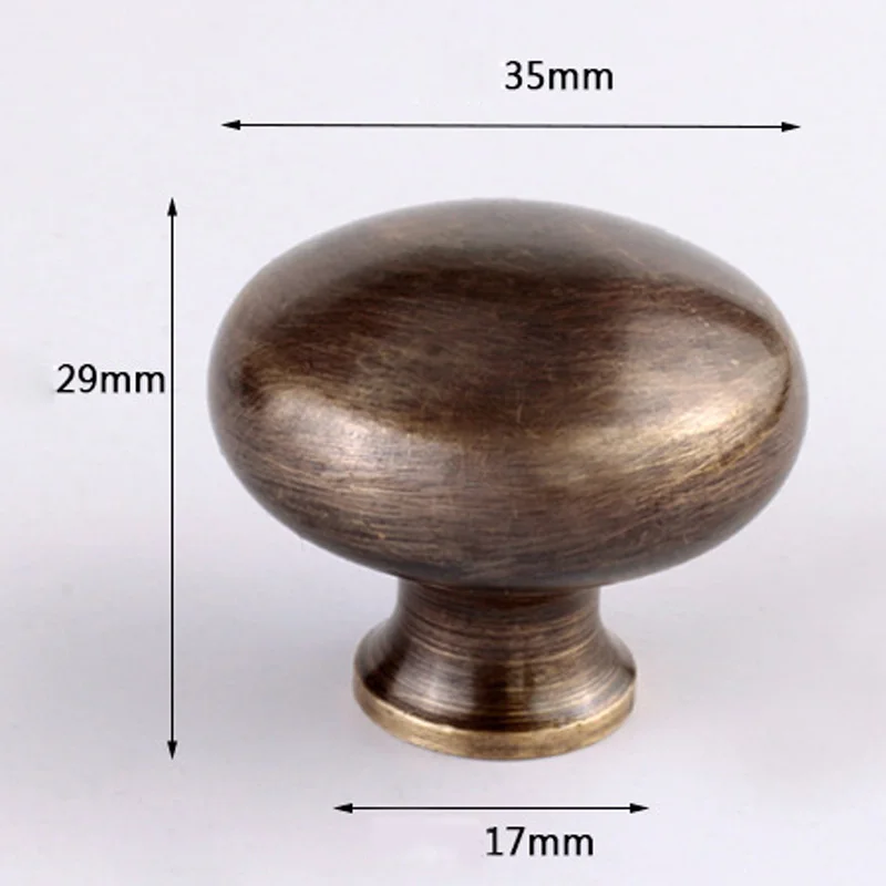 Качественная однотонная медная ручка ящика в европейском стиле для домашнего