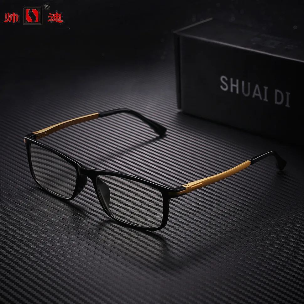 Черная оправа из алюминиевого сплава Анти-Blueray анти-радиационные очки Rayban мужские и женские универсальные анти-Blueray защита глаз P