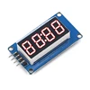 TM1637 4 Bits Digital LED Display Module For arduino 7 Segment 0.36Inch Clock RED Anode Tube Four Serial Driver Board Pack ► Photo 2/6