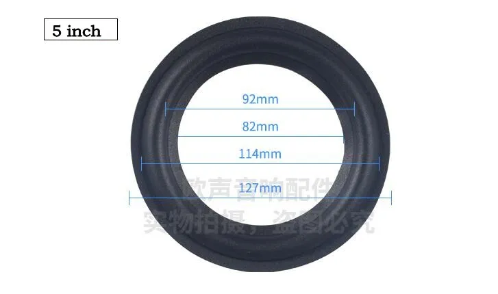 2 шт. динамик резиновая объемная подвеска край губка Ремонт Аксессуары для 4/5/6,5/8/10/обрамление динамика сабвуфер низкочастотный динамик