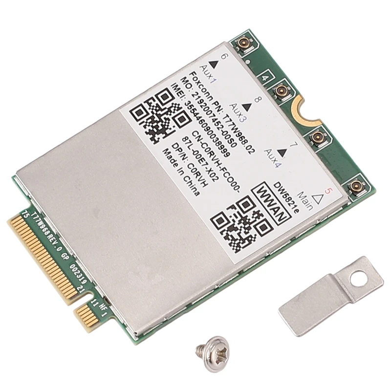 T77W968 DW5821E Snapdragon X20 LTE Cat16 1 Гбит/с FDD-LTE TDD-LTE 4G сим-карту для Dell 5420 5424 7424 ноутбук