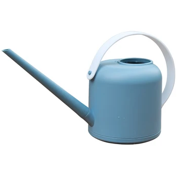 

1800Ml Practical Long Mouth Water Cans Home Plant Pot Bottle Watering Device Meaty Bonsai Garden Tool Control Water Output-Blue