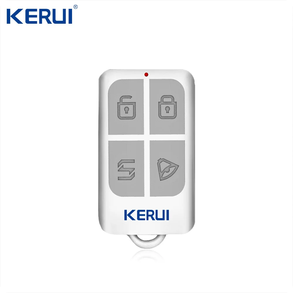 KERUI W20 GSM Wifi сигнализация 2,4 дюймов Сенсорная панель WiFi GSM охранная сигнализация приложение RFID мини подвижный PIR датчик сирена