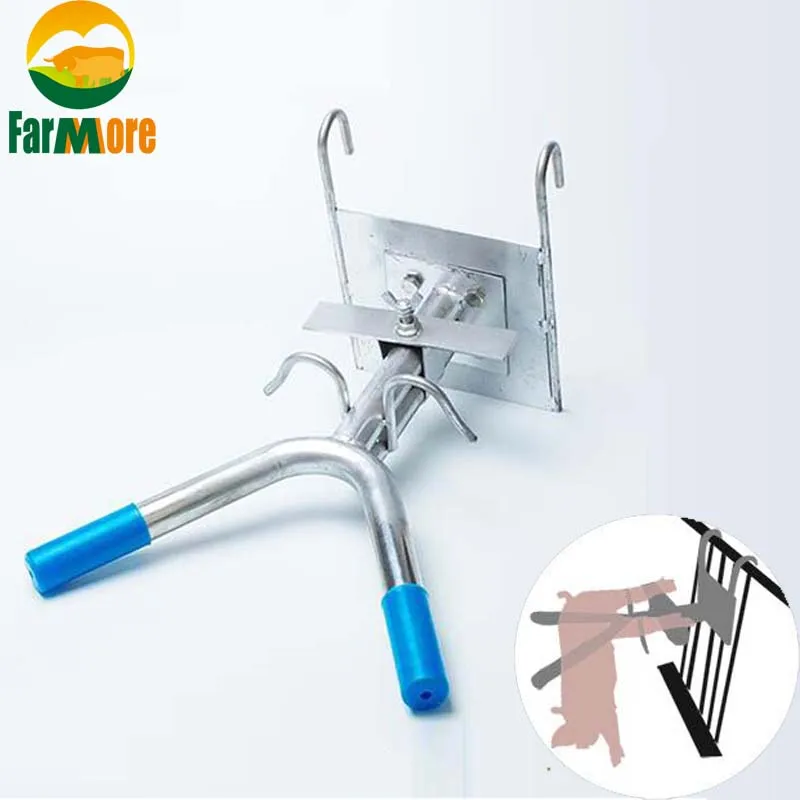 Piglet Castration rack Veterinary tool 304 Stainless Steel Pig Frame Farm livestock Equipment | Дом и сад