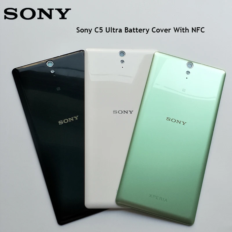 Чехол для Sony Xperia C5 Ultra Крышка батарейного отсека E5553 задняя крышка корпуса с NFC и