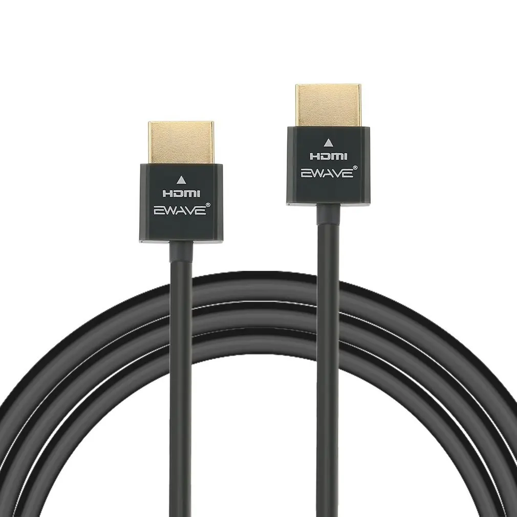 Hdmi-кабель Ultra HD позолоченный Высокоскоростной 4K x 2K разрешение для ноутбука Поддержка цифровых аудио-видео сигналов от HDMI устройства 10ft