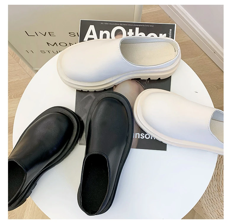 closed toe platform loafers