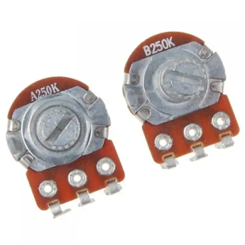 250K-ohm Guitar Pot Volume Tone audio potentiometer Quality Parts