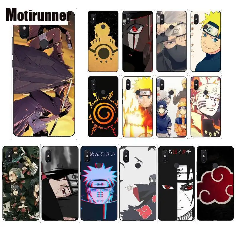 Роскошный брендовый чехол для телефона Hokage Naruto Kakashi с японским аниме Xiaomi Mi 6 Mix2 Mix2S