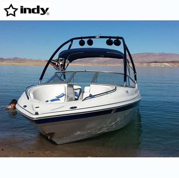 Жидкая лодка Wakeboard Tower глянцевая черная Indy|Серфинг| |