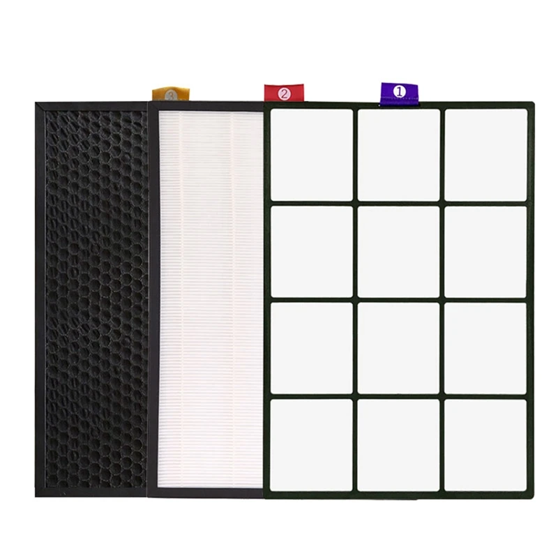 

3 Piece / Batch Replacement KJ300F / KJ305F / PAC35M Filter Kit for Hallveni Air Purifier Accessories
