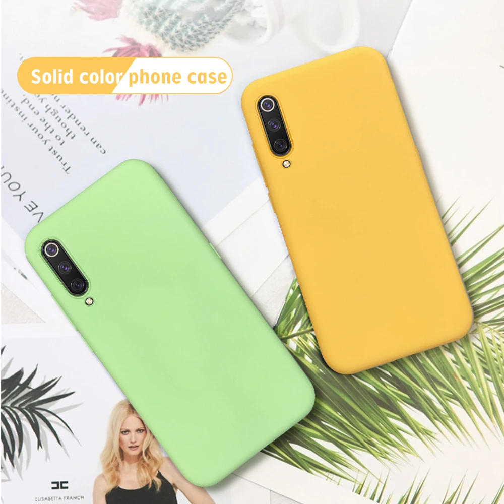Матовый чехол карамельных цветов для Xiaomi Mi 9 se 9t pro 8 8lite силиконовый Redmi Note 7 6 5 K20 Pro 7A