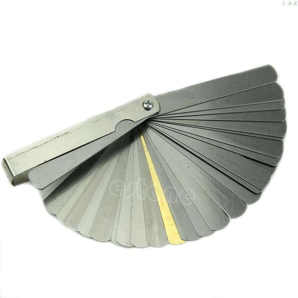 Blade Laser 2481 Feeler Gauge 32 Tune Up Thickness Set IMP/METRIC + BRASS M04 feeler gauge