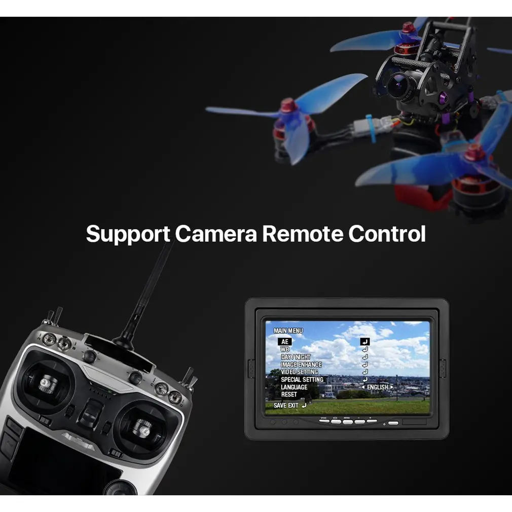Foxeer Falkor Мини FPV камера 1,8 мм 1200TVL 1/3 CMOS 4:3/16:9 PAL/NTSC переключаемый G-WDR OSD для радиоуправляемого гоночного дрона